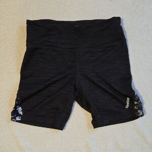 Reebok Women's Black Spandex Shorts